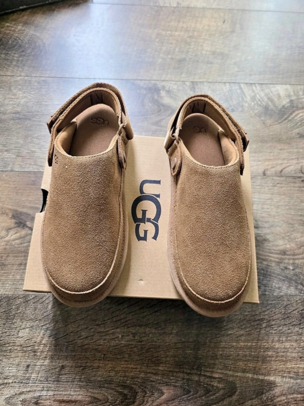 UGG Tasman Sport Suede Clogs in Brown Little Girls 3Y